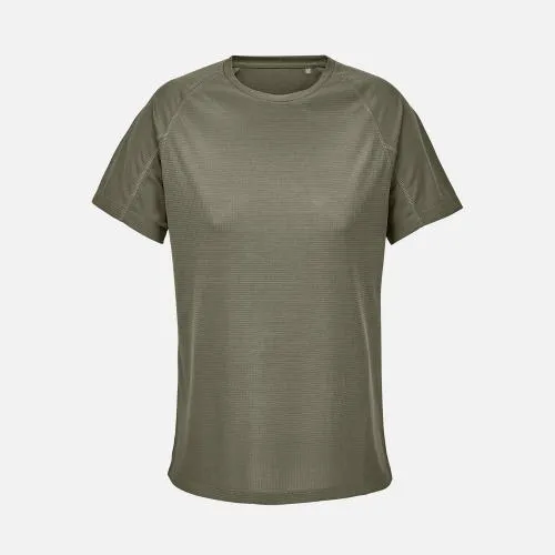 Футболка спортивная женская Vortex Women, темный хаки