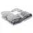 Плед флисовый SUPER SOFT COMFORT TRAVEL, Серый