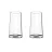 Хрустальный бокал для игристого вина на магните Trebonn SplitGlass, 2 шт, 320 мл