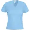 Футболка женская LADY FIT V-NECK T 210, голубой