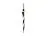 Зонт трость FARGO, полуавтомат, белый/черный