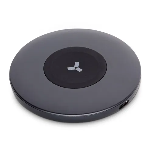 Беспроводное зарядное устройство Accesstyle Darkslate 15W,  черный, черный
