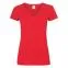 Футболка женская LADY FIT V-NECK T 210, красный