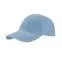 Бейсболка LIBERTY SANDWICH, 6 клиньев, сэндвич, металлическая  застежка, голубой, белый