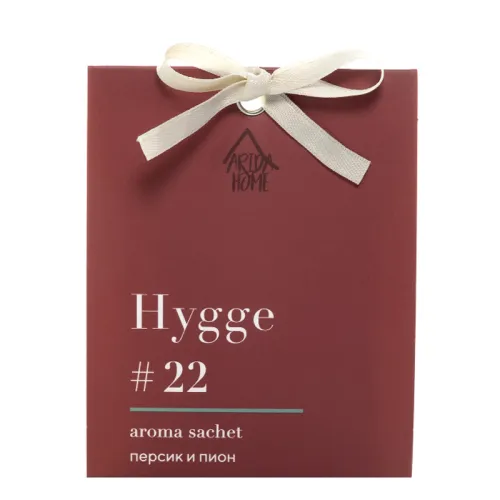 Аромасаше HYGGE #22 Персик и пион, Коричневый