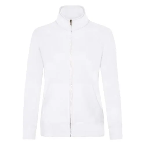 Толстовка женская LADY-FIT SWEAT JACKET 280, белый