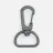 Застежка-карабин Snap Hook, M, серая