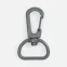 Застежка-карабин Snap Hook, M, серая