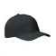 6 panel baseball cap, черный