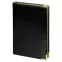 Ежедневник полудатированный Classic Pristine Gold А5, Черный/Золотой