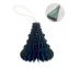 Christmas paper tree hanger, зеленый