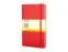 Записная книжка Moleskine Classic (в клетку) в твердой обложке, Large (13х21см), красный