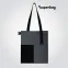 Шоппер Superbag Color (темно-серый с чёрным)