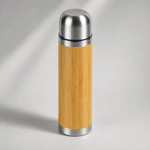Вакуумный термос из бамбука Ямал Bamboo
