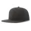 Бейсболка SNAP BACK-S, 6 клиньев, пластиковая застежка, темно-серый