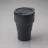 Силиконовый складной стакан GoCup, темно-серый