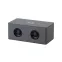 Bluetooth колонка "Cool Gray" с двумя динамиками (2х3Вт) и беспроводным зарядным устройством, переработанный пластик (RPET)