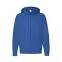 Толстовка без начеса LIGHTWEIGHT HOODED SWEAT JACKET 240, ярко-синий
