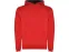 Толстовка с капюшоном Urban детская, красный/черный
