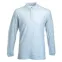 Поло "Long Sleeve Polo", серый меланж