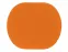 ПАТЧ ОВАЛ soft-touch (оранжевый ) 6,0 х 5,0 см