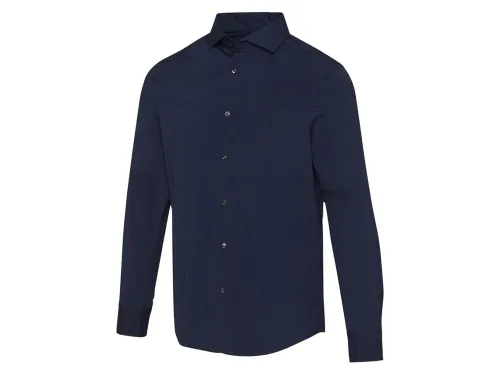 Carnelian мужская рубашка из поплина - Navy Blue