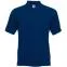 Поло мужское SLIM FIT POLO 220, темно-синий