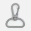 Застежка-карабин Snap Hook, L, серая