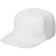 Бейсболка Snapback с прямым козырьком, белая