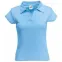 Поло женское LADY-FIT RIB POLO 220, голубой