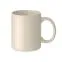 Coloured ceramic mug 300ml, бежевый