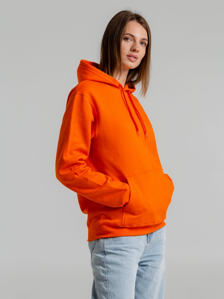 Толстовка с капюшоном Snake II оранжевая-5