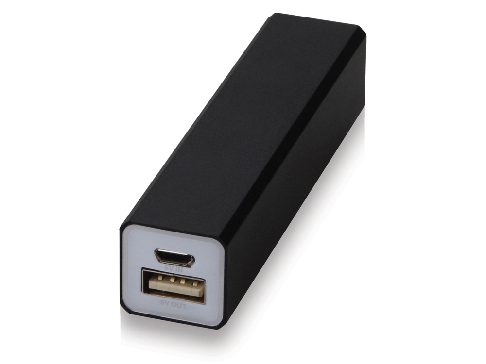 Портативное зарядное устройство Брадуэлл, 2200 mAh, черный-0