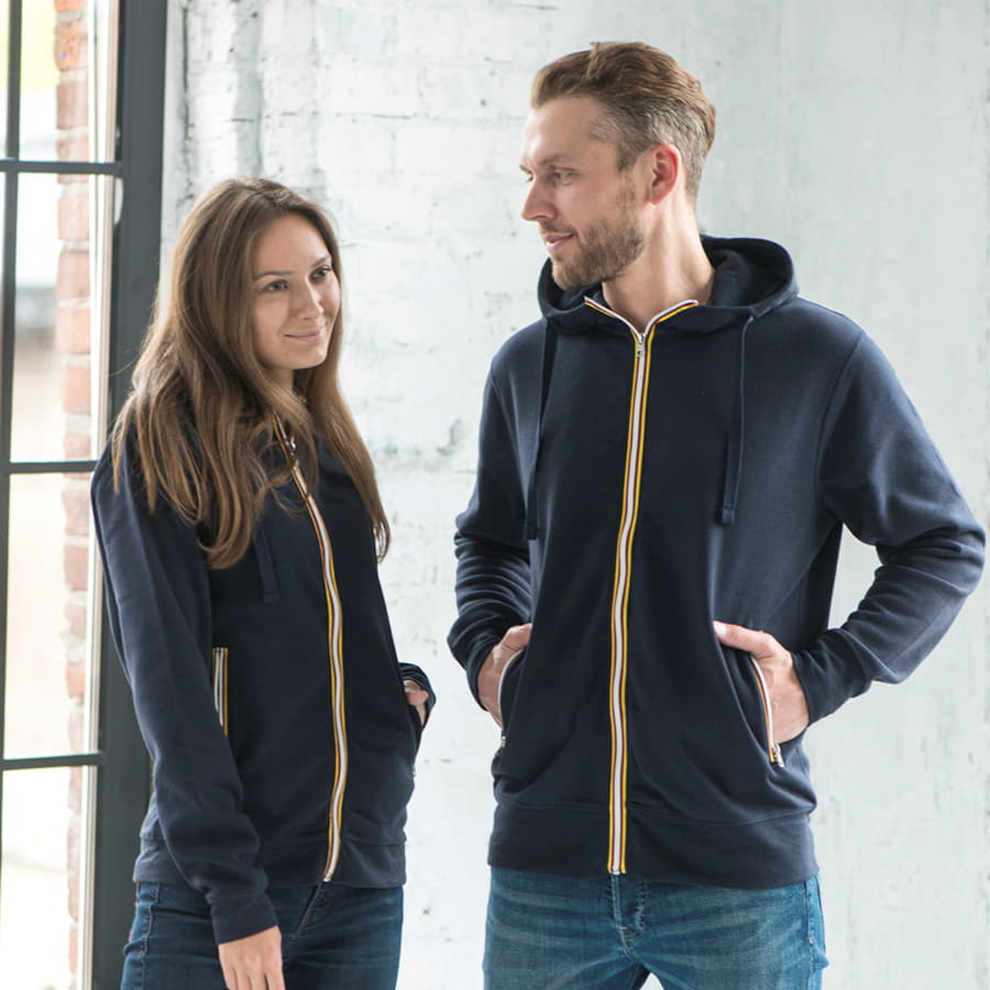 Толстовка мужская с начесом LAS VEGAS MAN 280, серый меланж-4