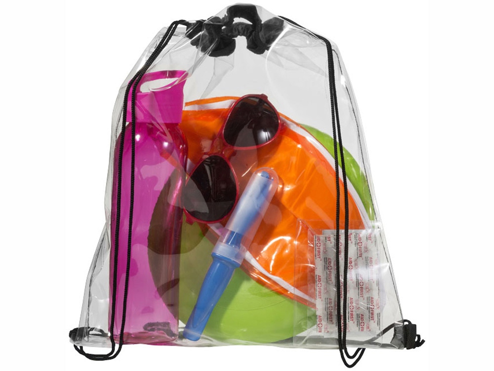 Рюкзак Lancaster, прозрачный/черный-2