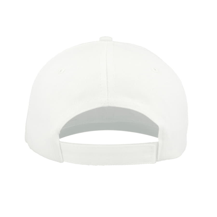 Бейсболка START SIX, 6 клиньев, застежка на липучке, белый-5