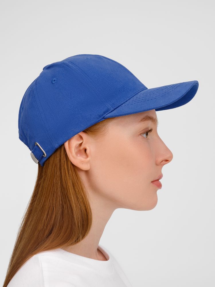 Бейсболка Buffalo, ярко-синяя-5