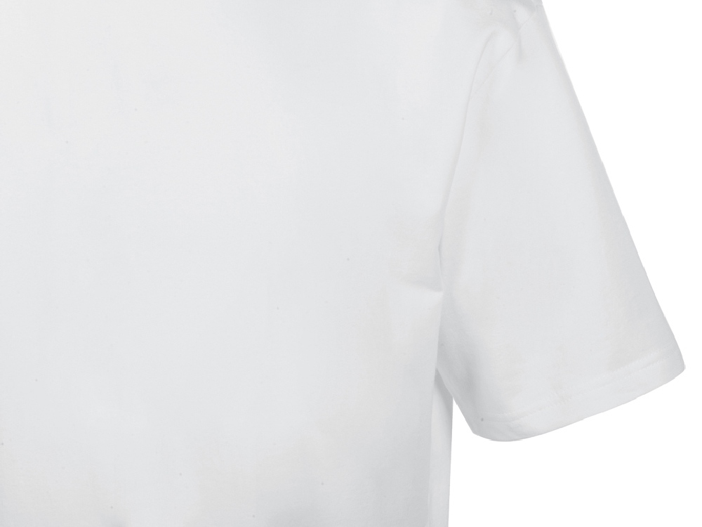 Футболка из френч терри Warsaw унисекс 220гр, белый-11