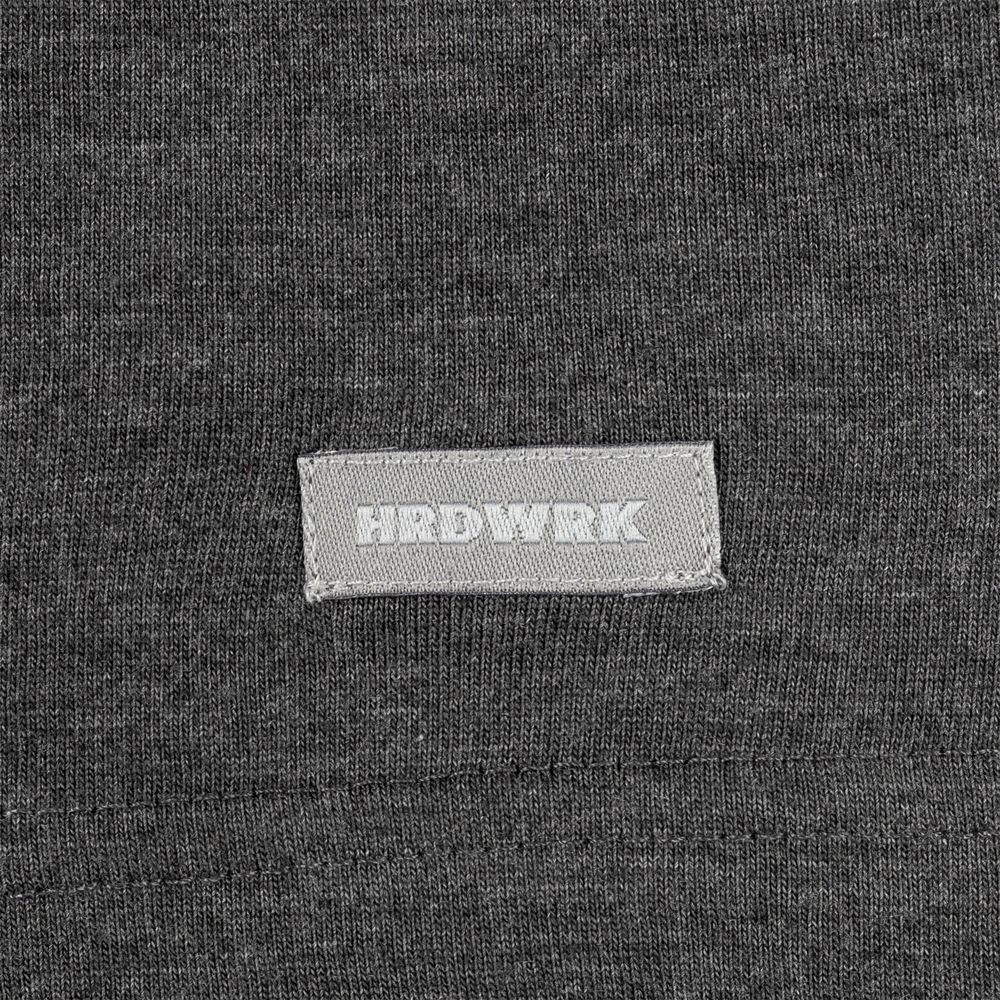 Футболка унисекс Firm Wear, черный меланж-3