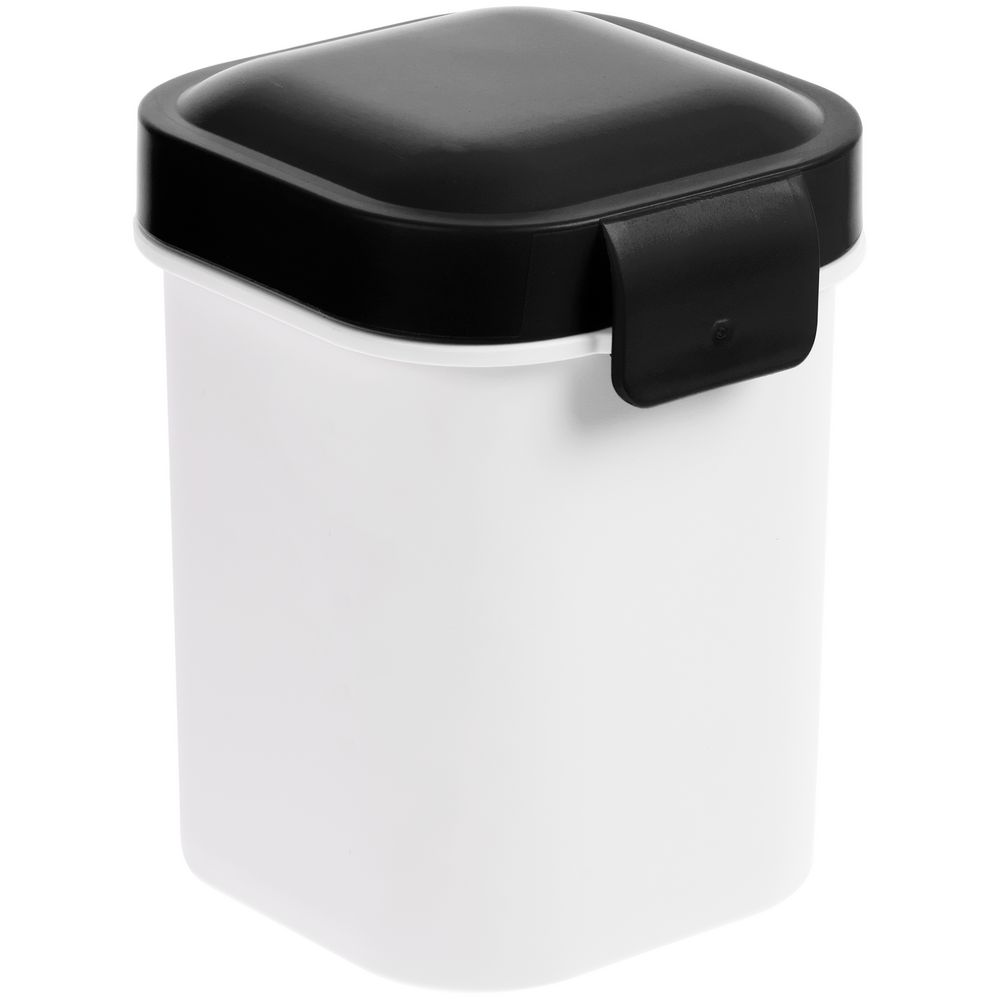 Ланчбокс для снеков Lunch Crunch, белый с черным-0