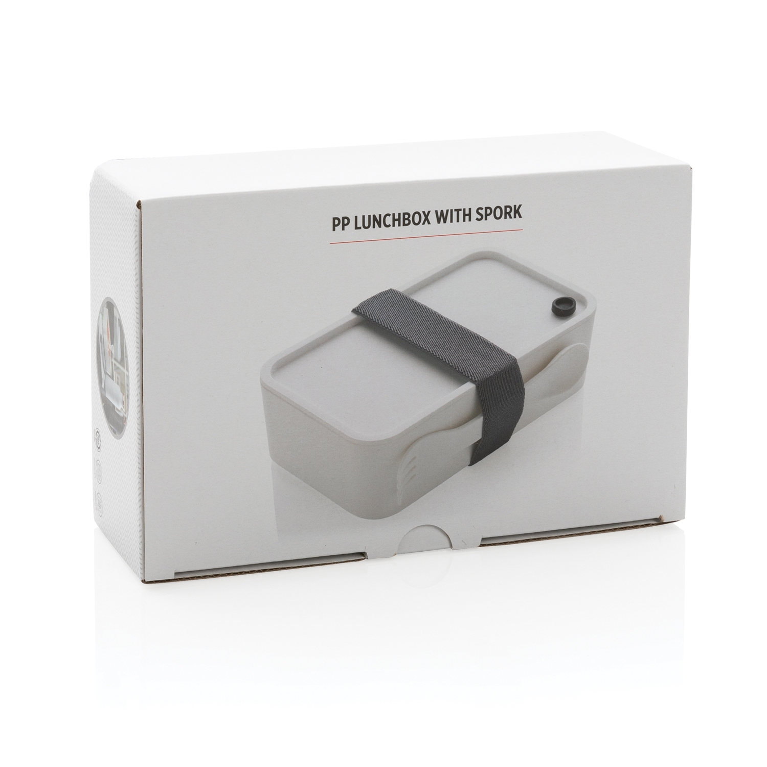 Контейнер для еды со столовым прибором из PP-12