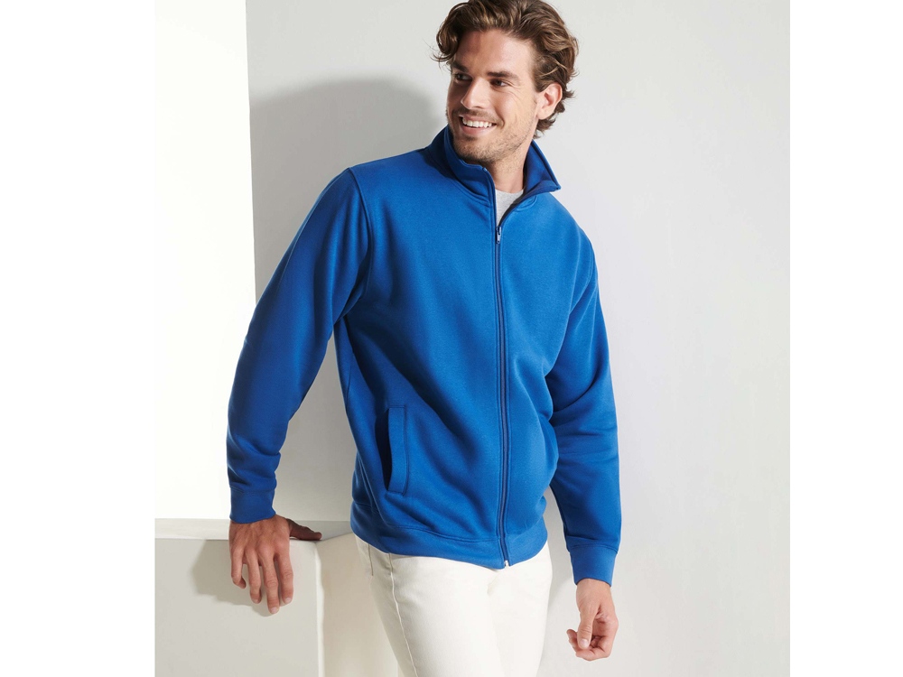 Толстовка на молнии Ulan, королевский синий-4