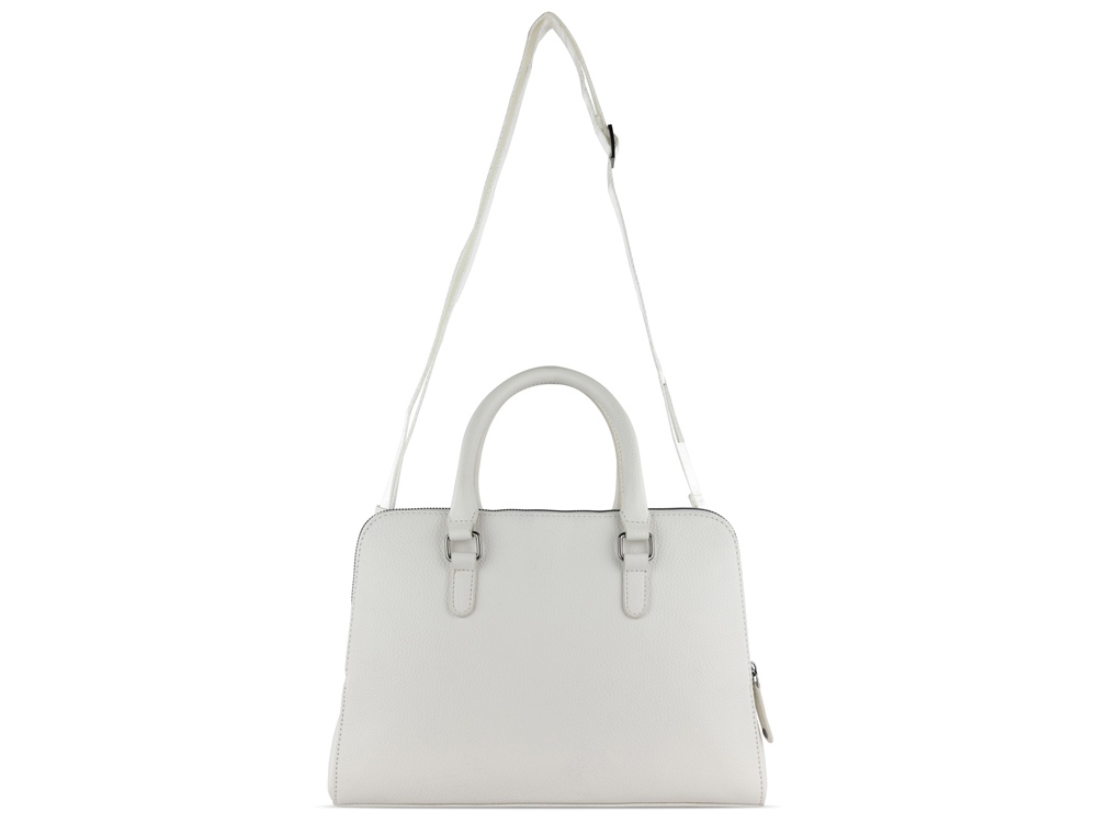 Сумка женская BUGATTI Elsa, белая, воловья кожа/полиэстер, 32х13х22 см-7