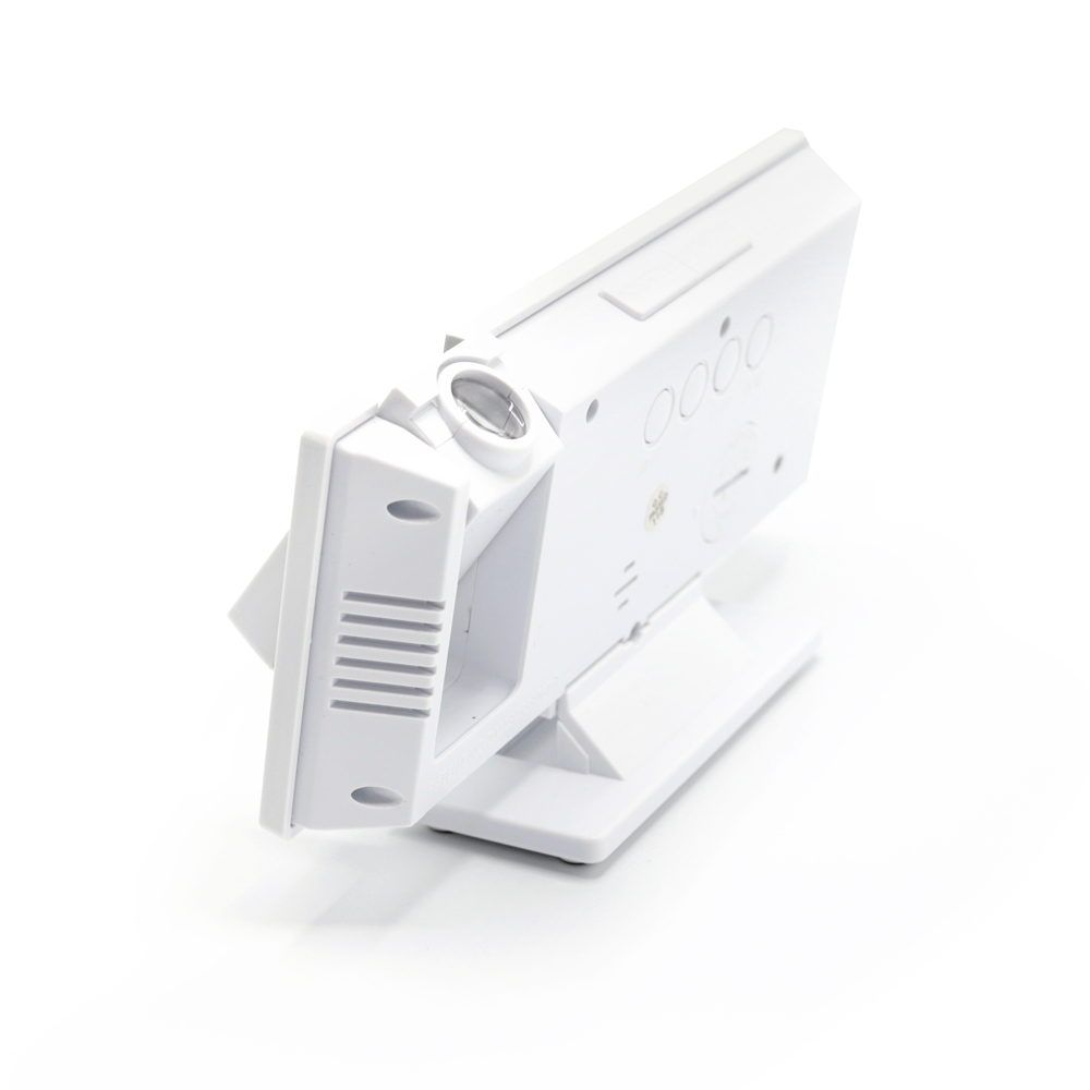 Часы-метеостанция Omix с проективным циферблатом, Белый-3