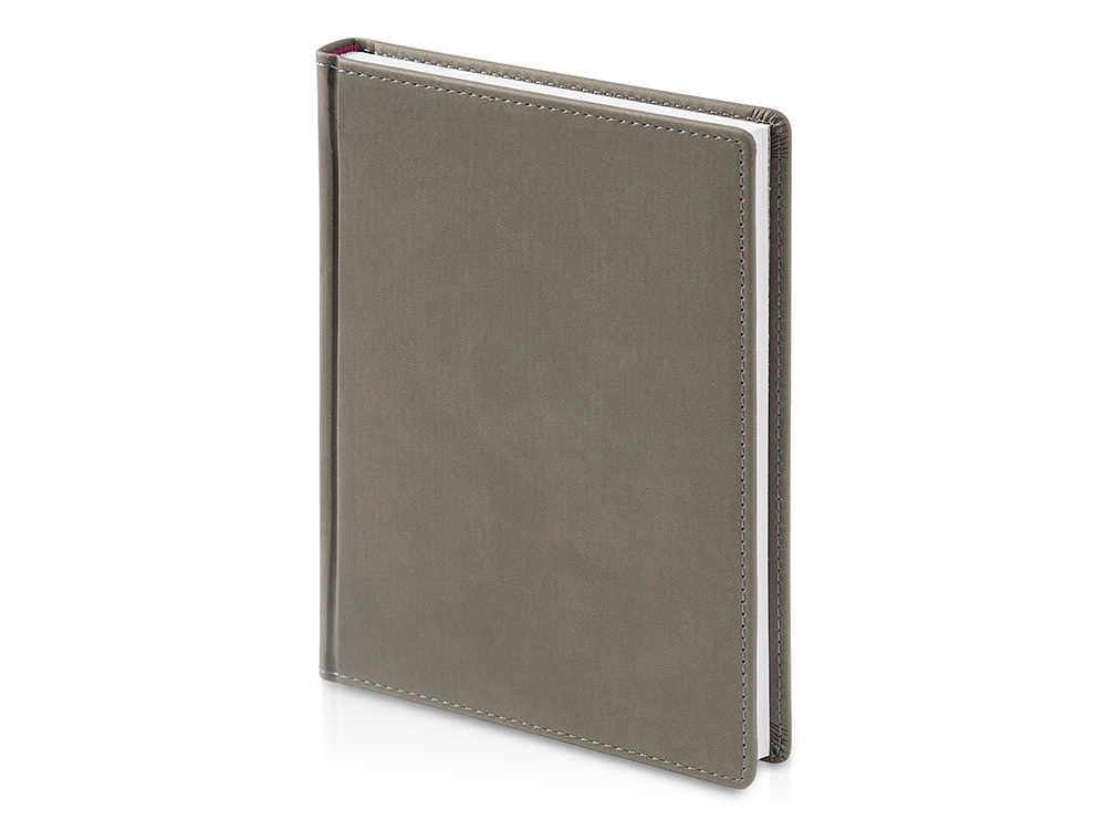 Ежедневник А5 датированный Velvet 2026, серый-0