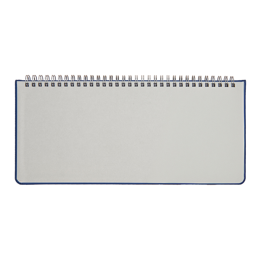 Планинг недатированный Bliss, размер 140х300 мм, в линейку, синий-3