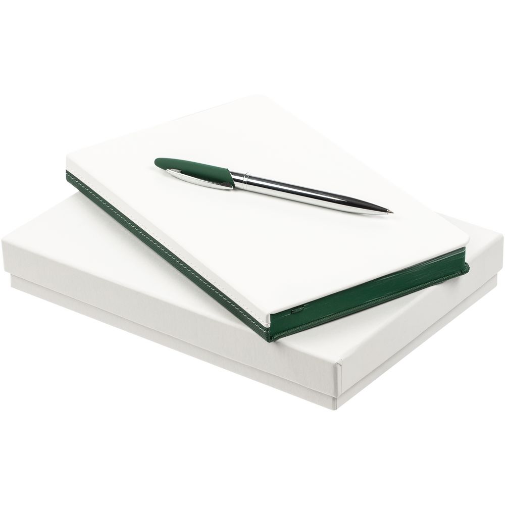 Набор Duplex, белый с зеленым-1