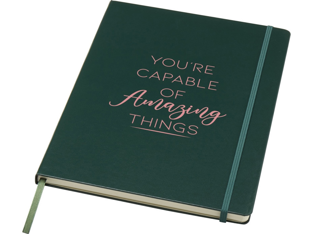 Классический деловой блокнот А4, зеленый-4