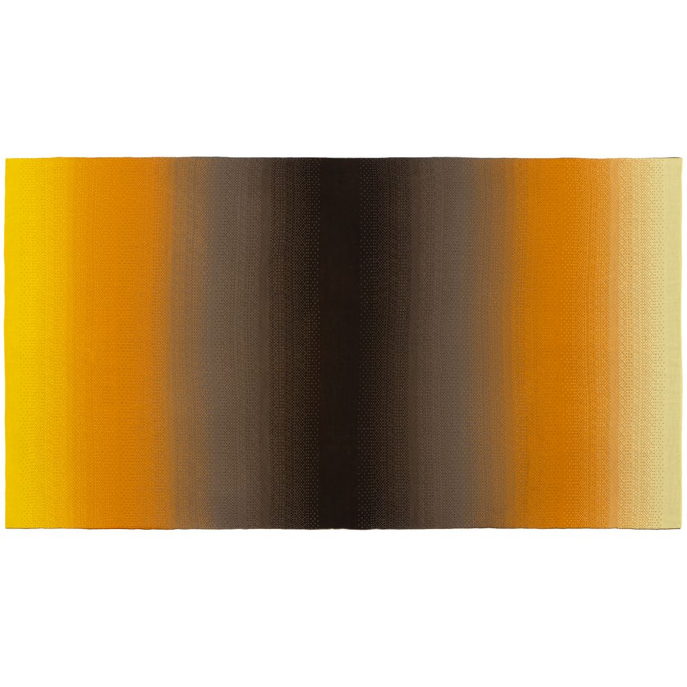 Плед Dreamshades, желтый с коричневым-2