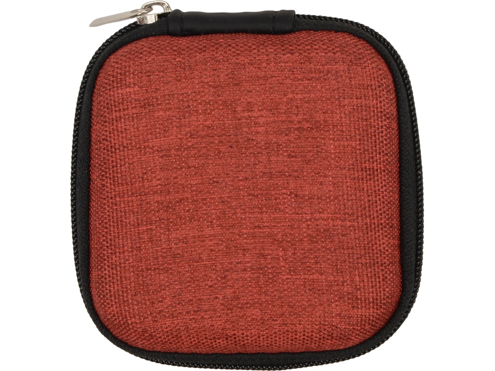 Набор с наушниками и зарядным кабелем 3-в-1 In motion, красный-6